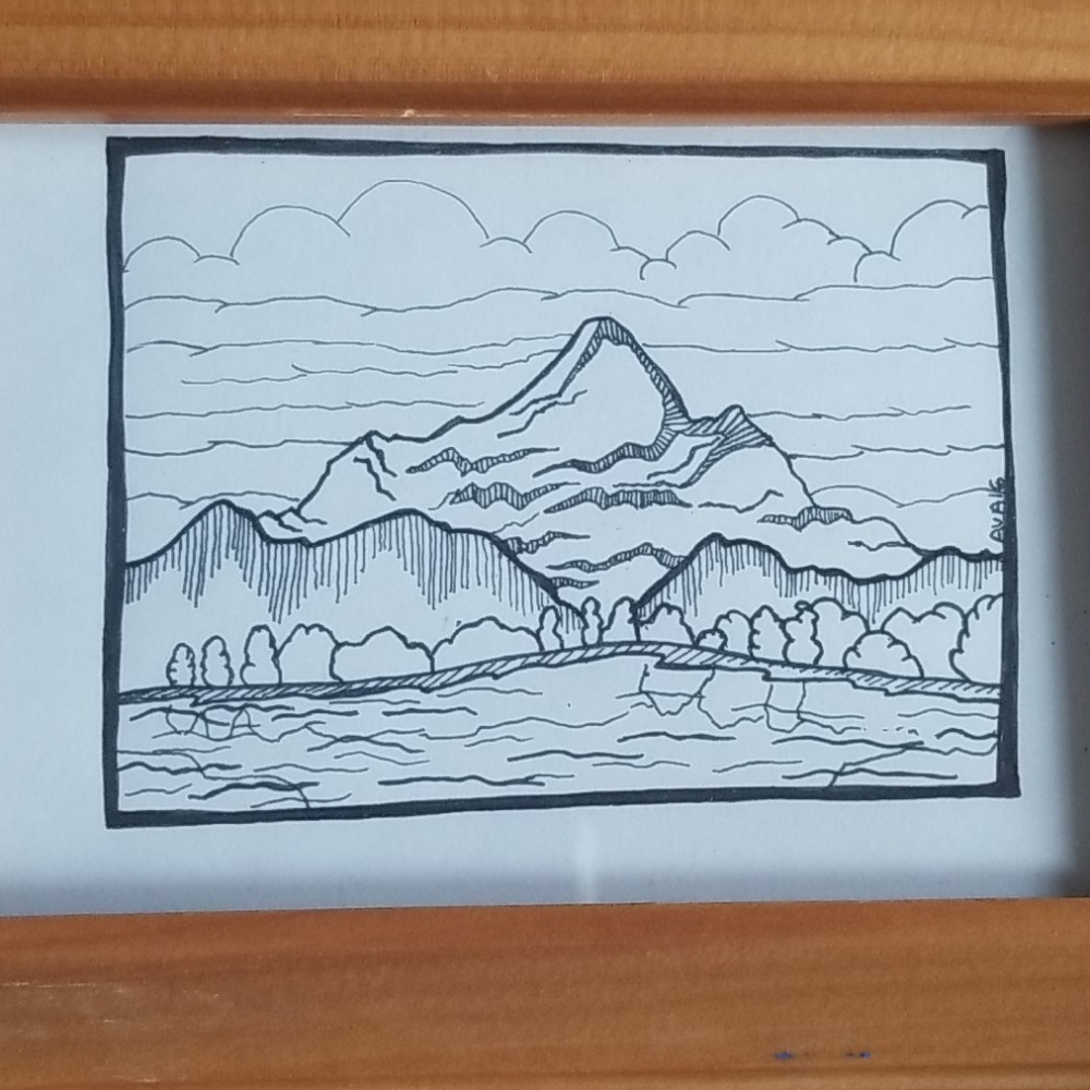 Minimalist Line Drawing - Picture 2 of 4